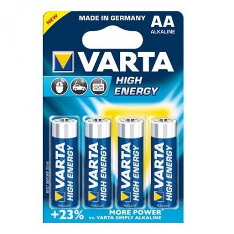 Varta, VARTA LONGLIFE POWER AA Mignon LR6 HR6 Alkaline Batteries, Size AA, ON061-CB