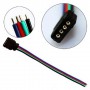 Oem, RGB Click Connector to 4-channel 10mm Female connection AL498, , AL498